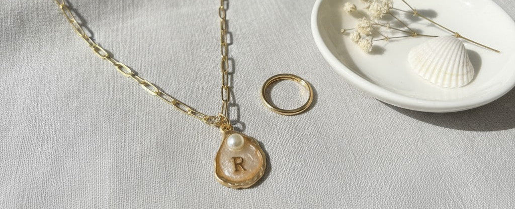 Oyster Charm Necklace