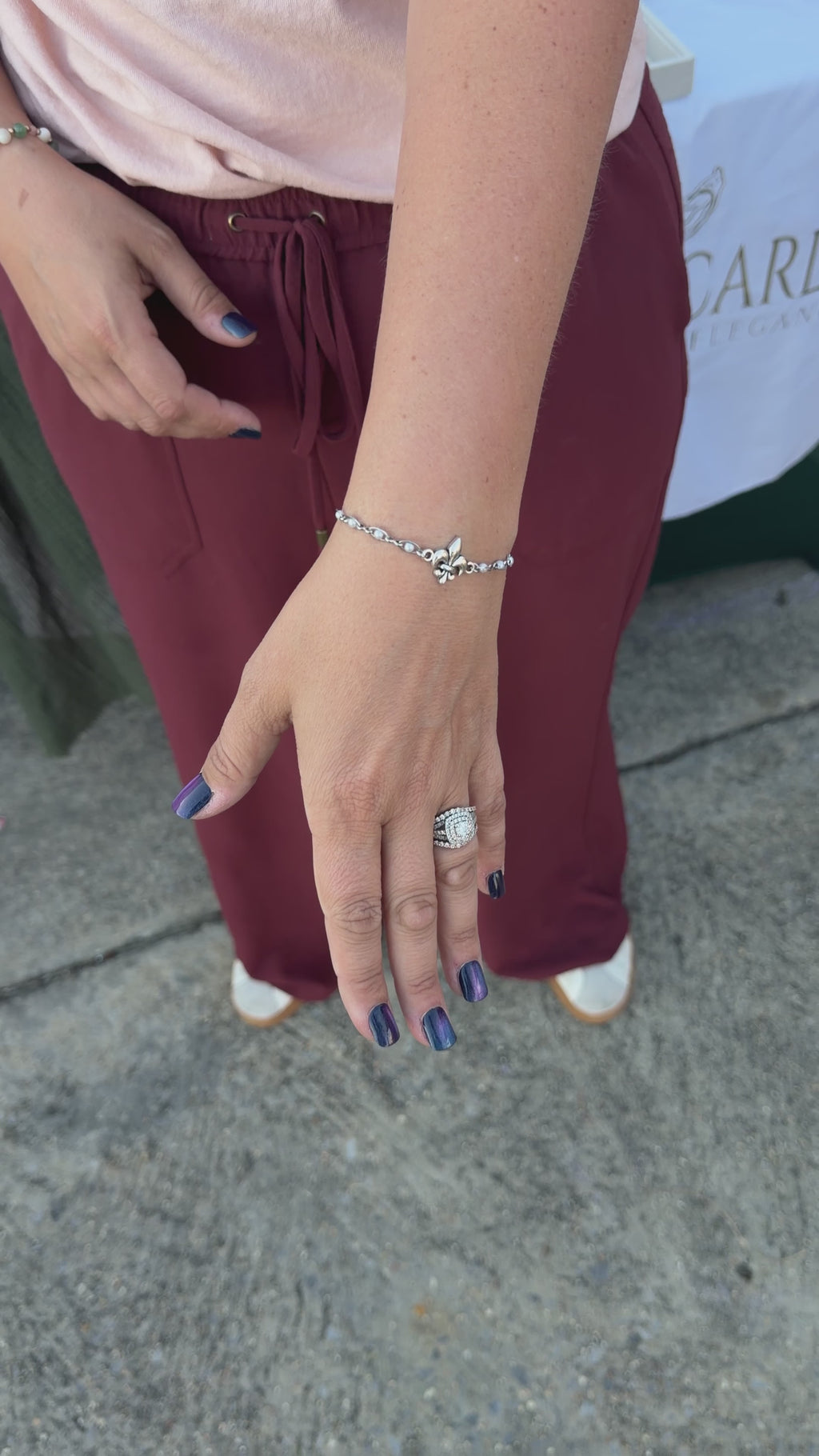 Fleur De Lis Bracelet